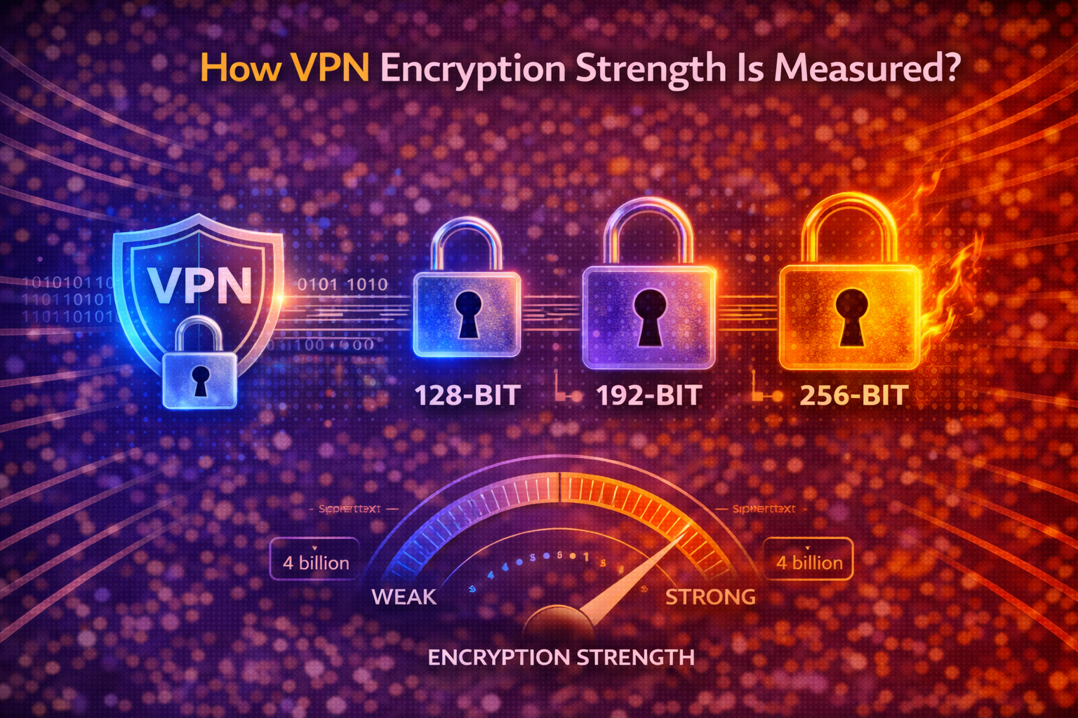 How VPN Encryption Strength Is Measured