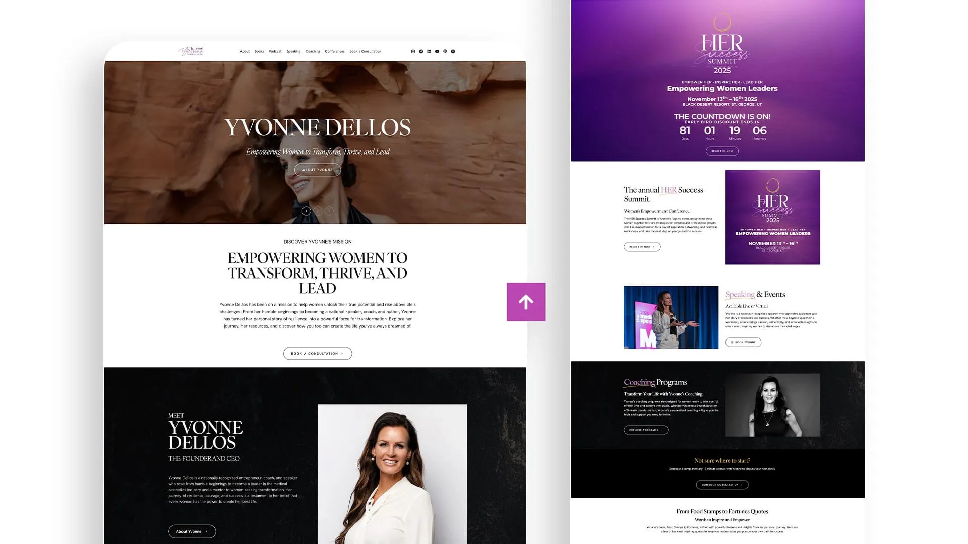 The Best Of Yvonne Website design EX Studio Digital Marketing Agency