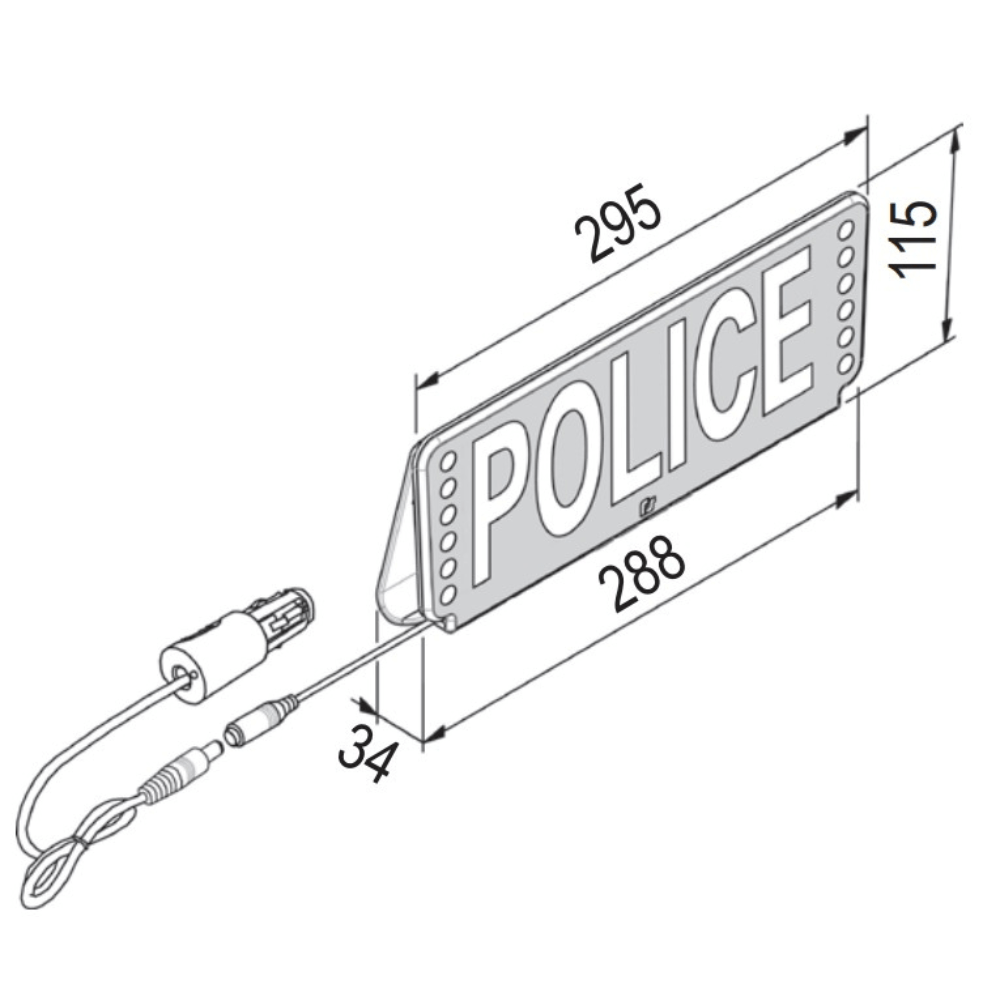 FSX Sunvisor (Placa Pára-Sol)