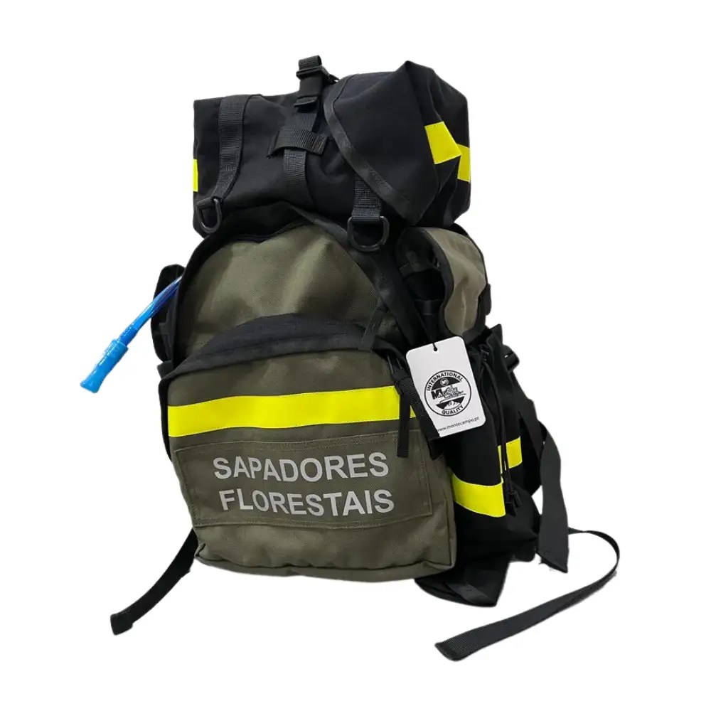 Mochila de Combate a Incêndio com Sistema de Hidratação