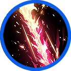 Red lightning icon