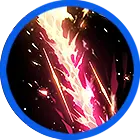 Red lightning icon