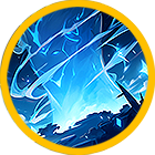 Moon storm icon