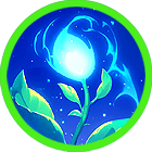 Flower of blessing icon