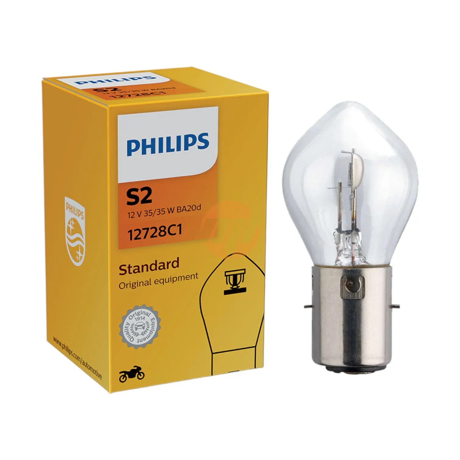 ΛΑΜΠΕΣ 12V/35/35 X.N. (12728) PHILIPS