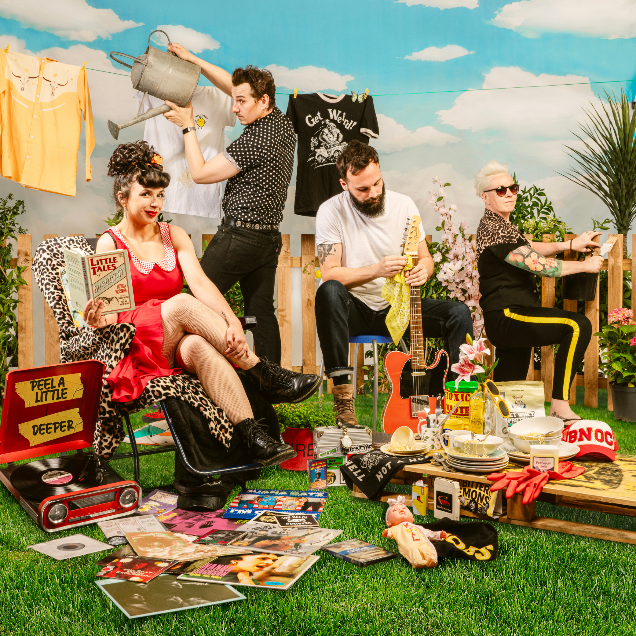 The Bitter Lemons mordent plus fort à mesure que « Peel A Little Deeper » avance