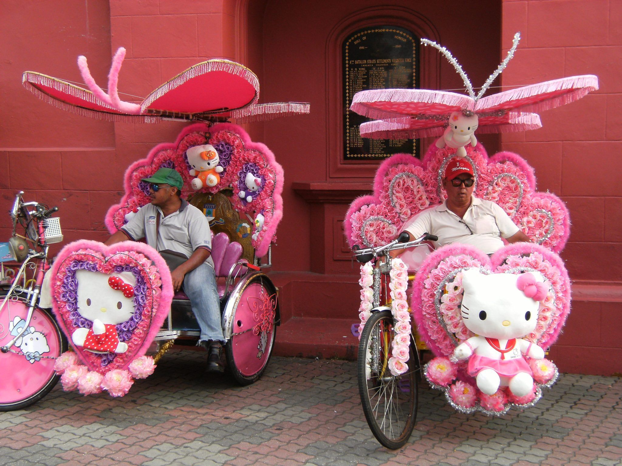 Bici-taxi, Malaca, Malasia