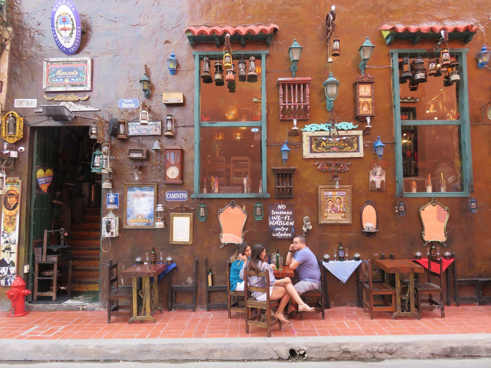 Grafitis en Cartagena de Indias