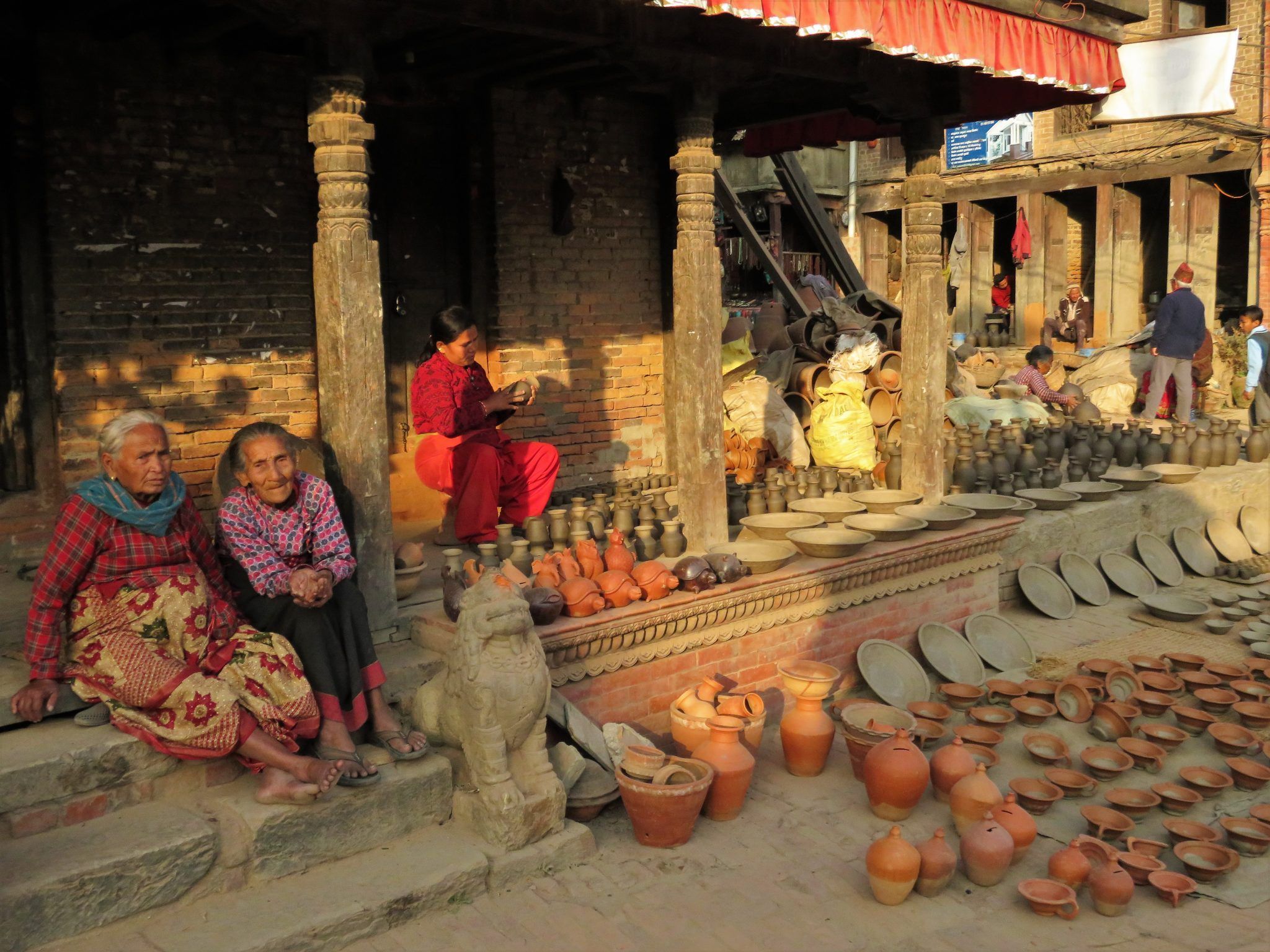 Pottery Square, Bhaktapur, Nepal