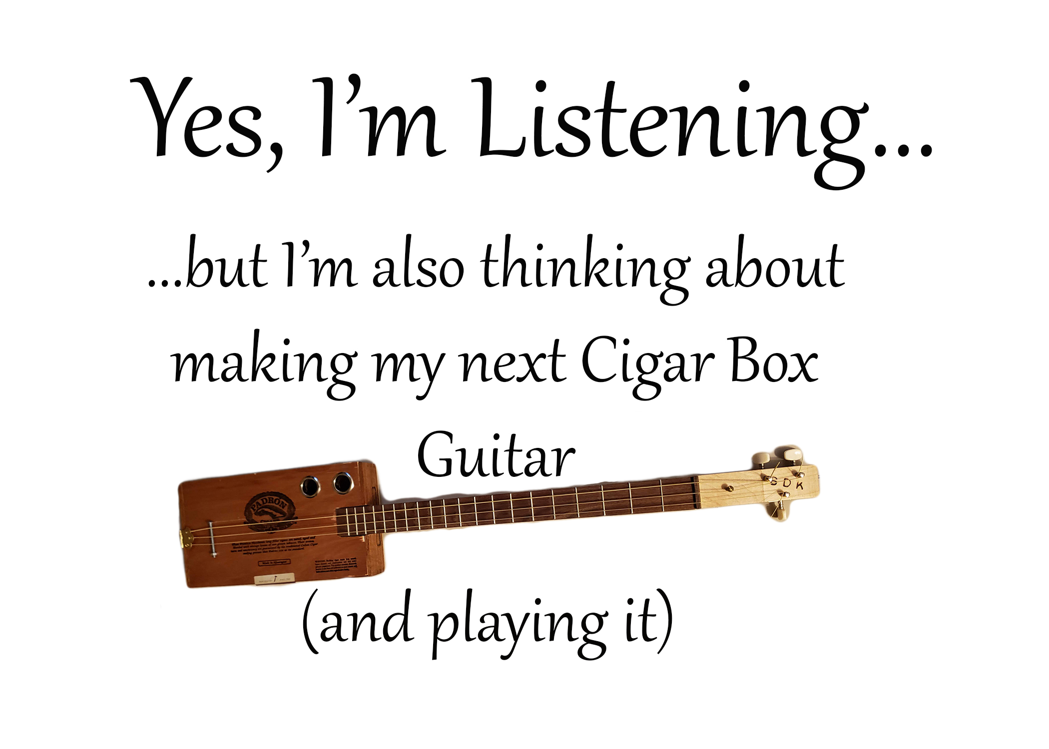 Cigar Box Guitars – Something New (to me)