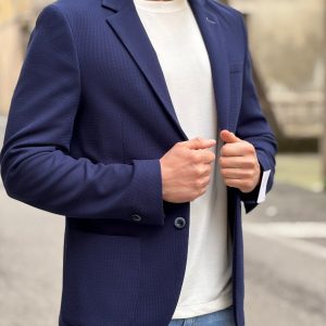 Giacca lucky blu