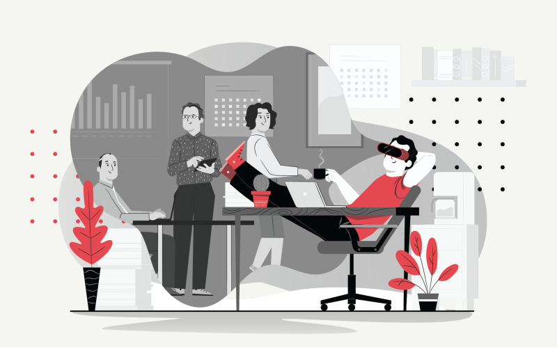 Augmented Reality Development Services Exyte - Premium Full HD Dark Designs | Free Download