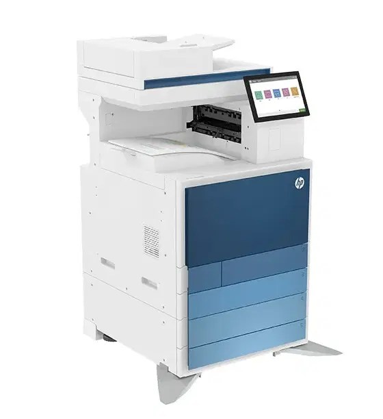 Hp Colour Laserjet Managed Mfp E877dn Printer Series - Download High Quality Light Background | Full HD