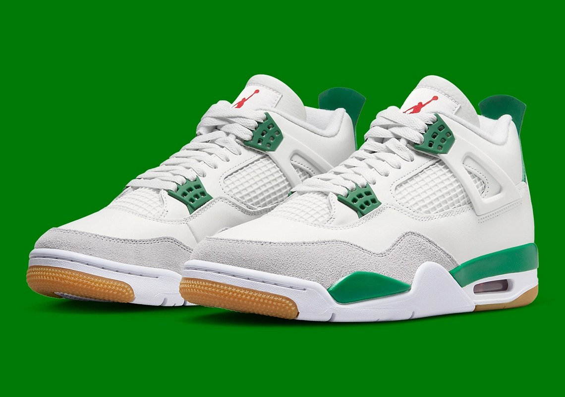 Jordan 4 SB Pine Green