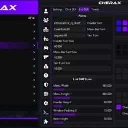 Cherax GTA Mod Menu EzMod Store Cherax Gta Menu Ui