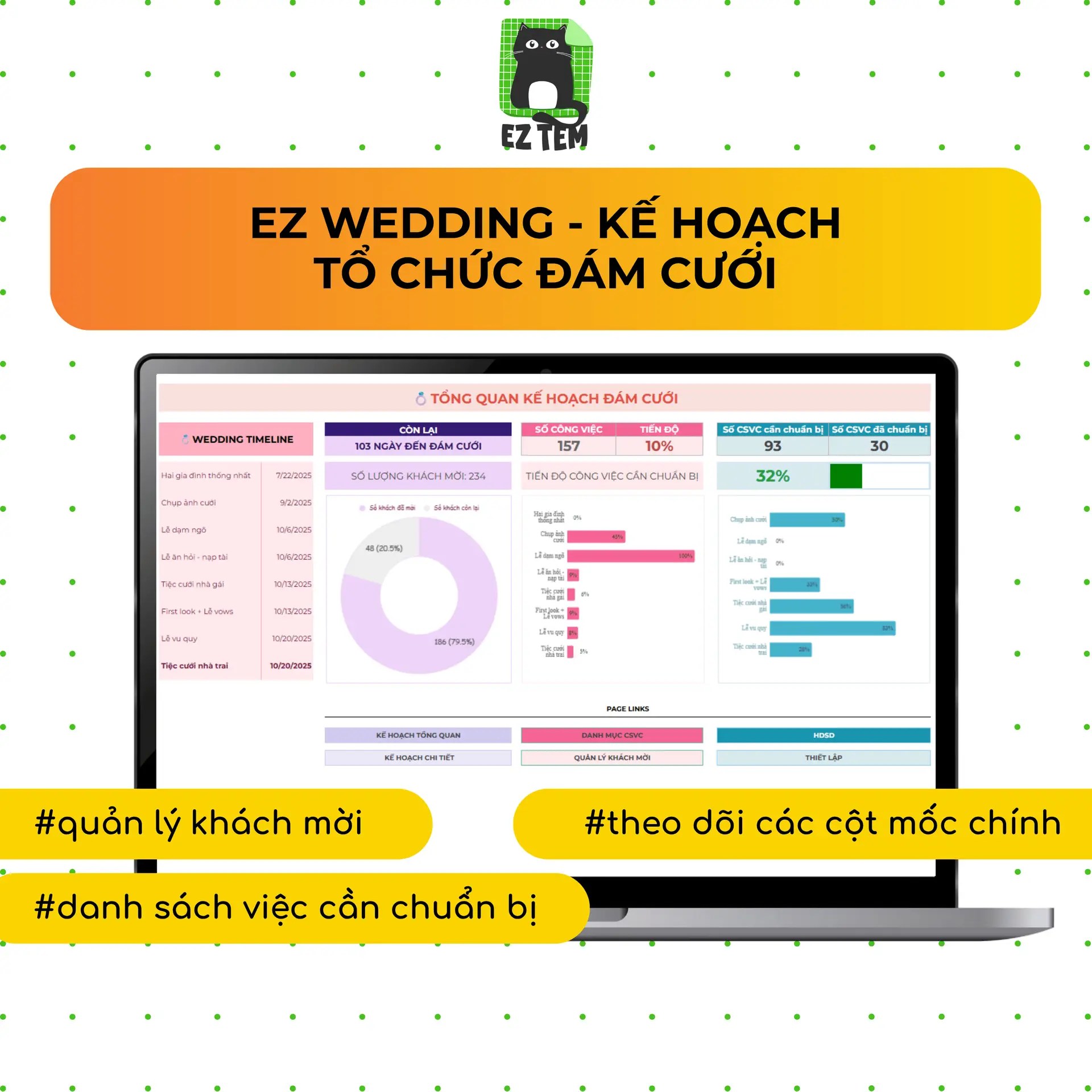EZ Wedding - Kế hoạch Đám cưới