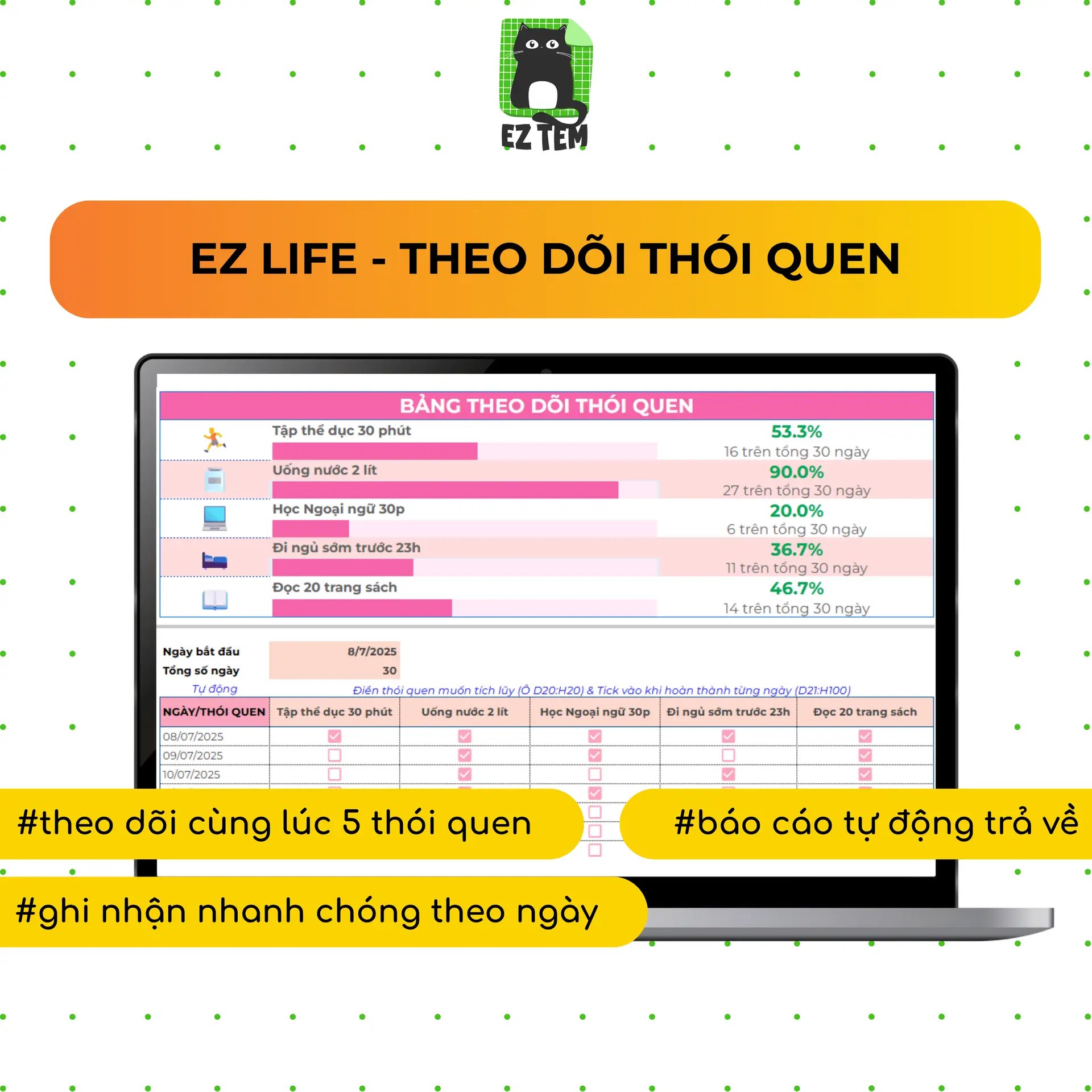 Habit Tracker - Theo dõi thói quen
