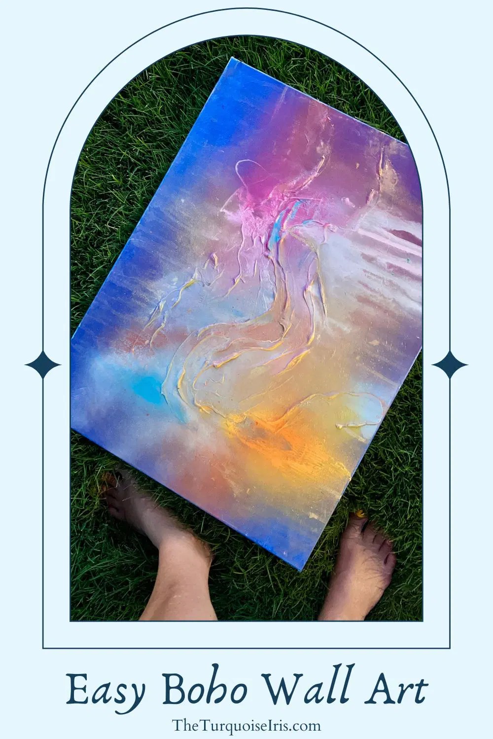 How To Make Your Own Boho Art In 5 Easy Steps - Gradient Texture Collection - Retina Quality