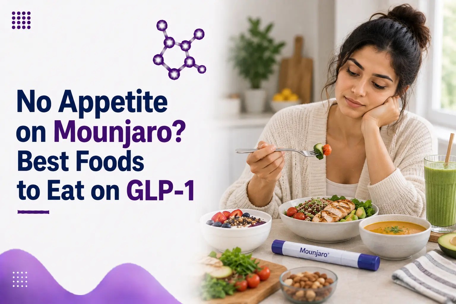 What to Eat When You Have No Appetite on Mounjaro? A GLP-1 Food Guide