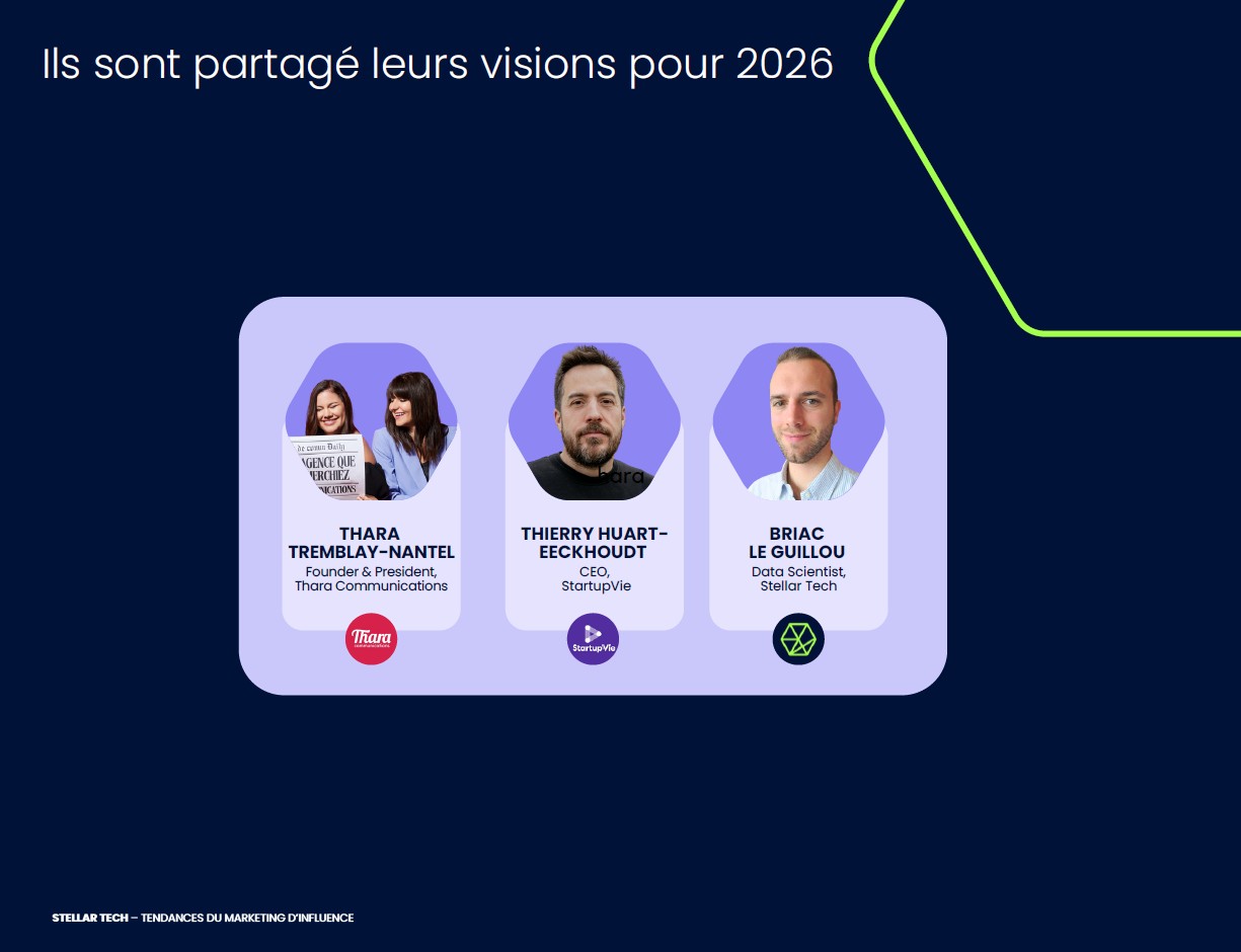 Tendances Du Marketing D Influence 2026 Stellar 7 
