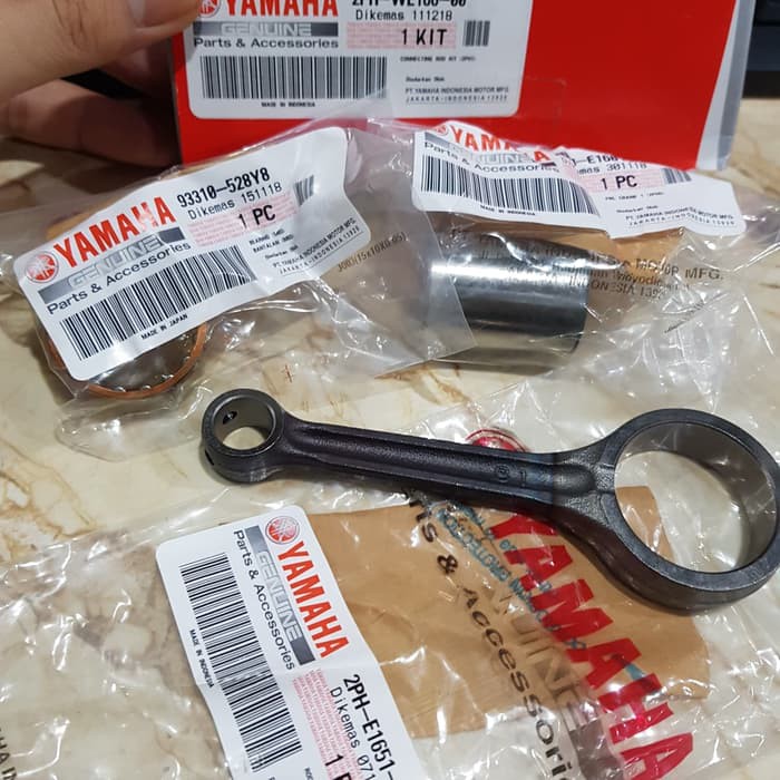 Jual STANG SEHER SET RX KING + BEARING KRUK AS ASLI YAMAHA ...