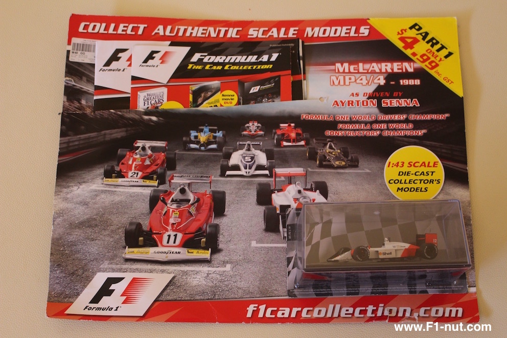 1 43 Diecast Review Centauria F1 Collection F1 Nut Com