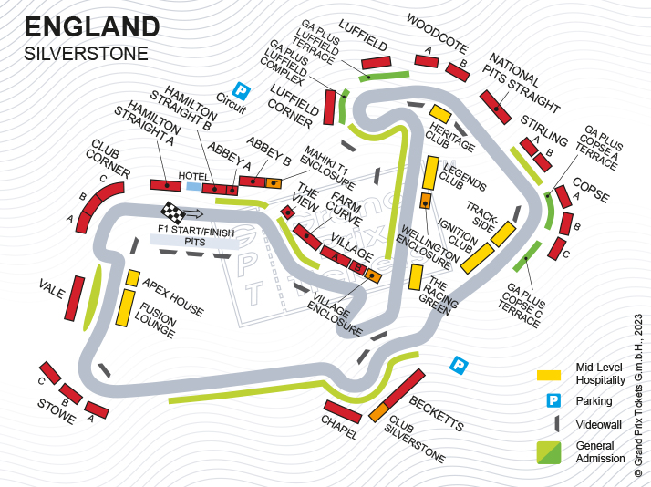 The Right Way To Purchase Silverstone F1 Tickets 2026 British Grand 2024 British GP Seating Map 