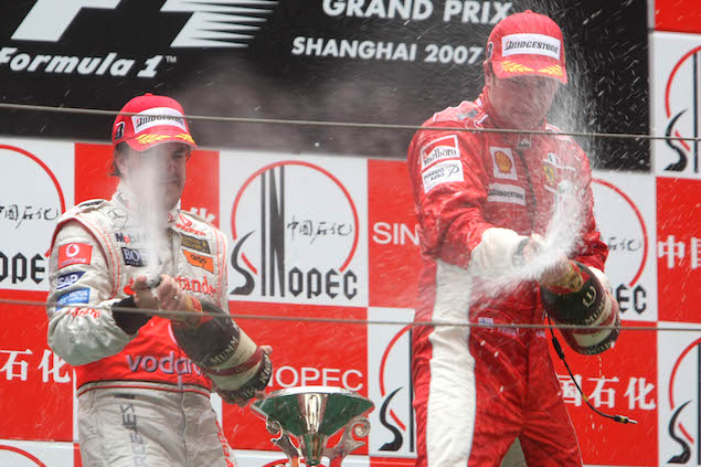 F1 Raikkonen Revisits Classic 2007 Chinese Gp Win F1i Com