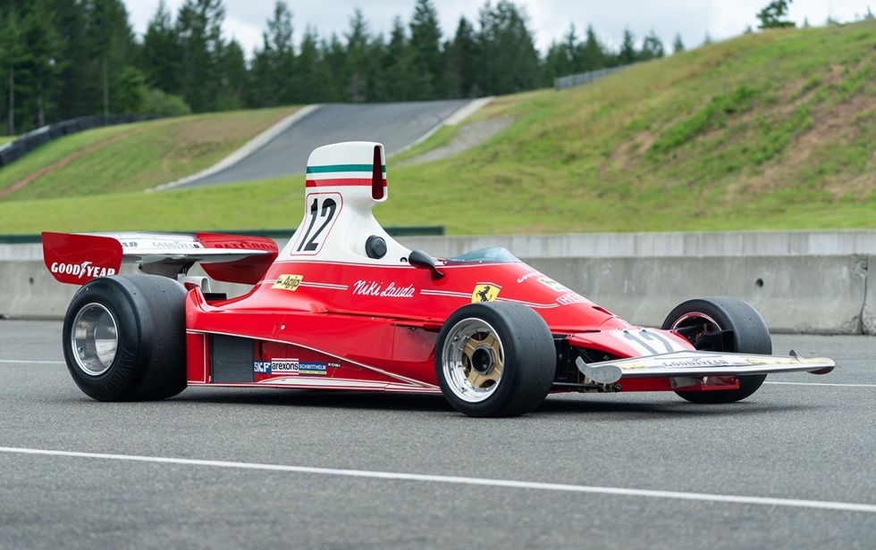 F1i Pic Of The Day Lauda S Winning Ferrari 312t Comes Under