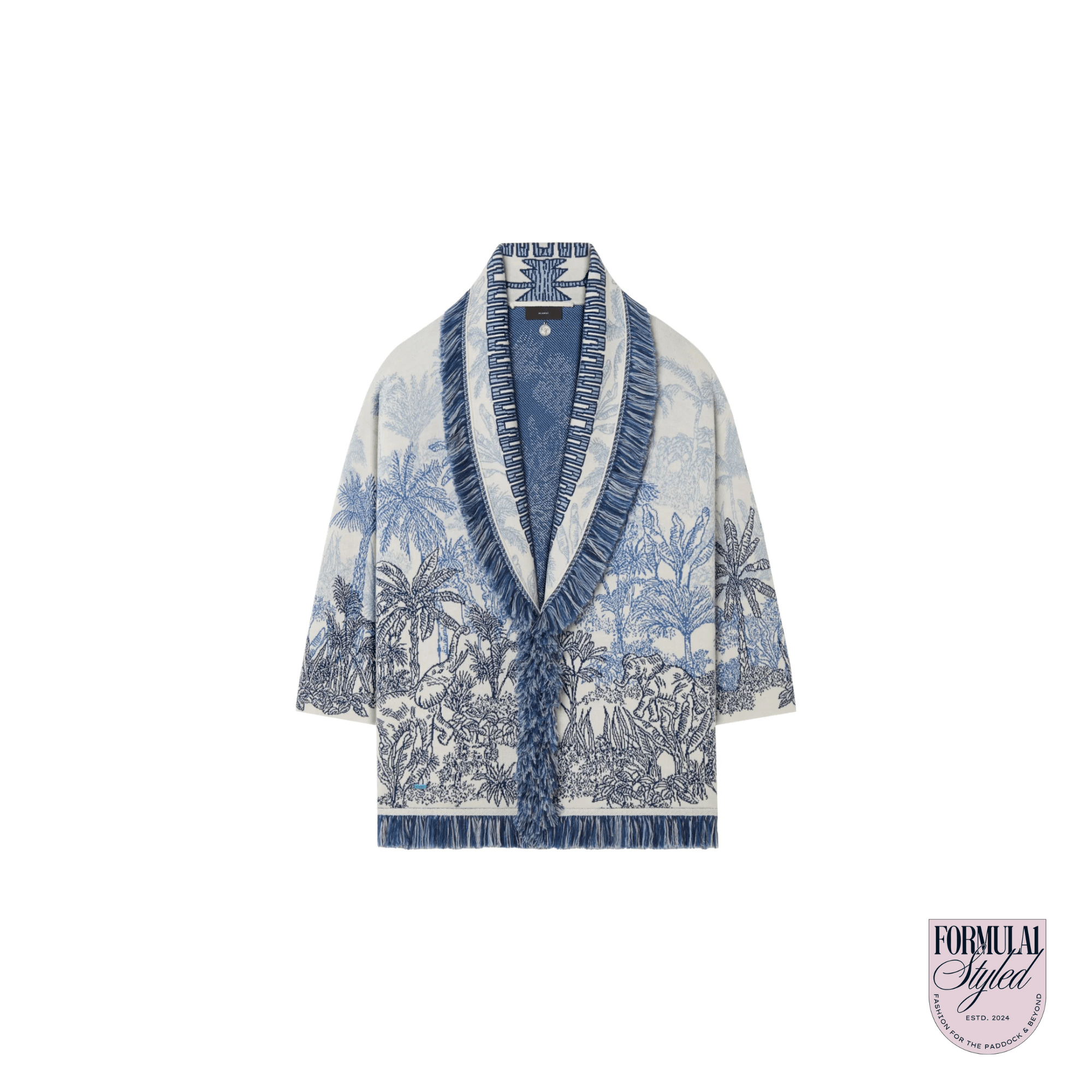Alanui Toile de Jouy Cardigan