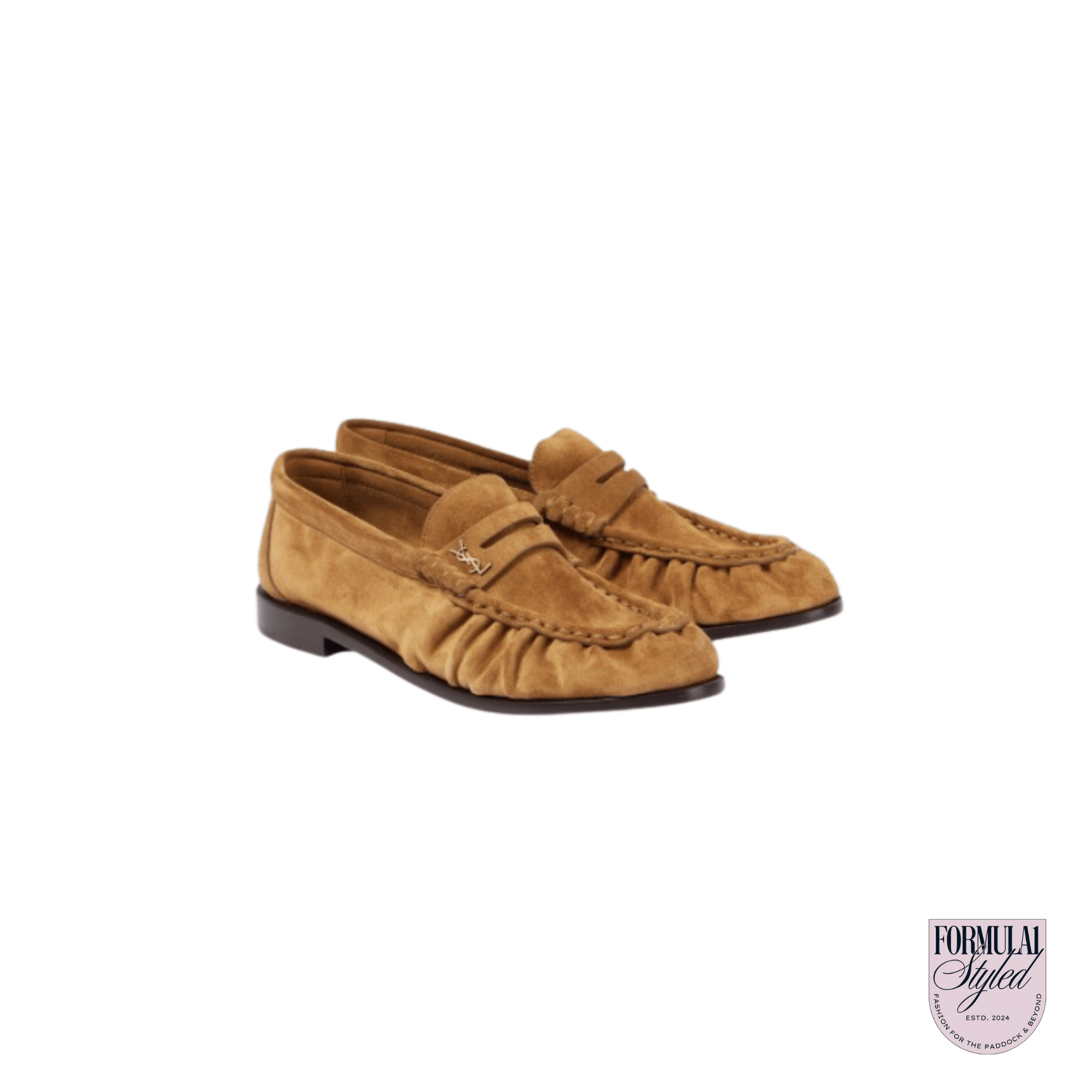 YSL Le Loafer Supple Suede Loafers