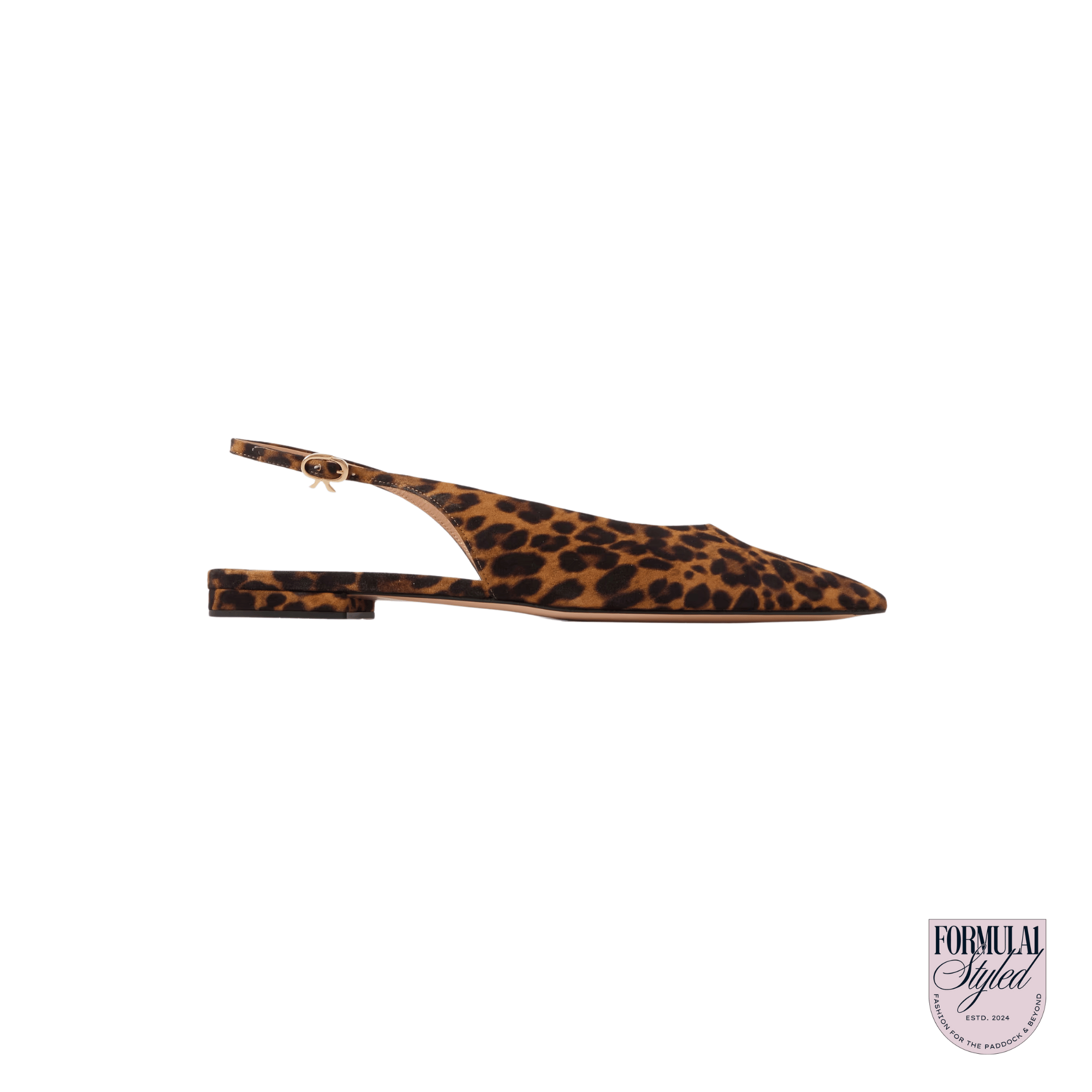 Gianvito Rossi ‘Robbie’ Slingback Flats