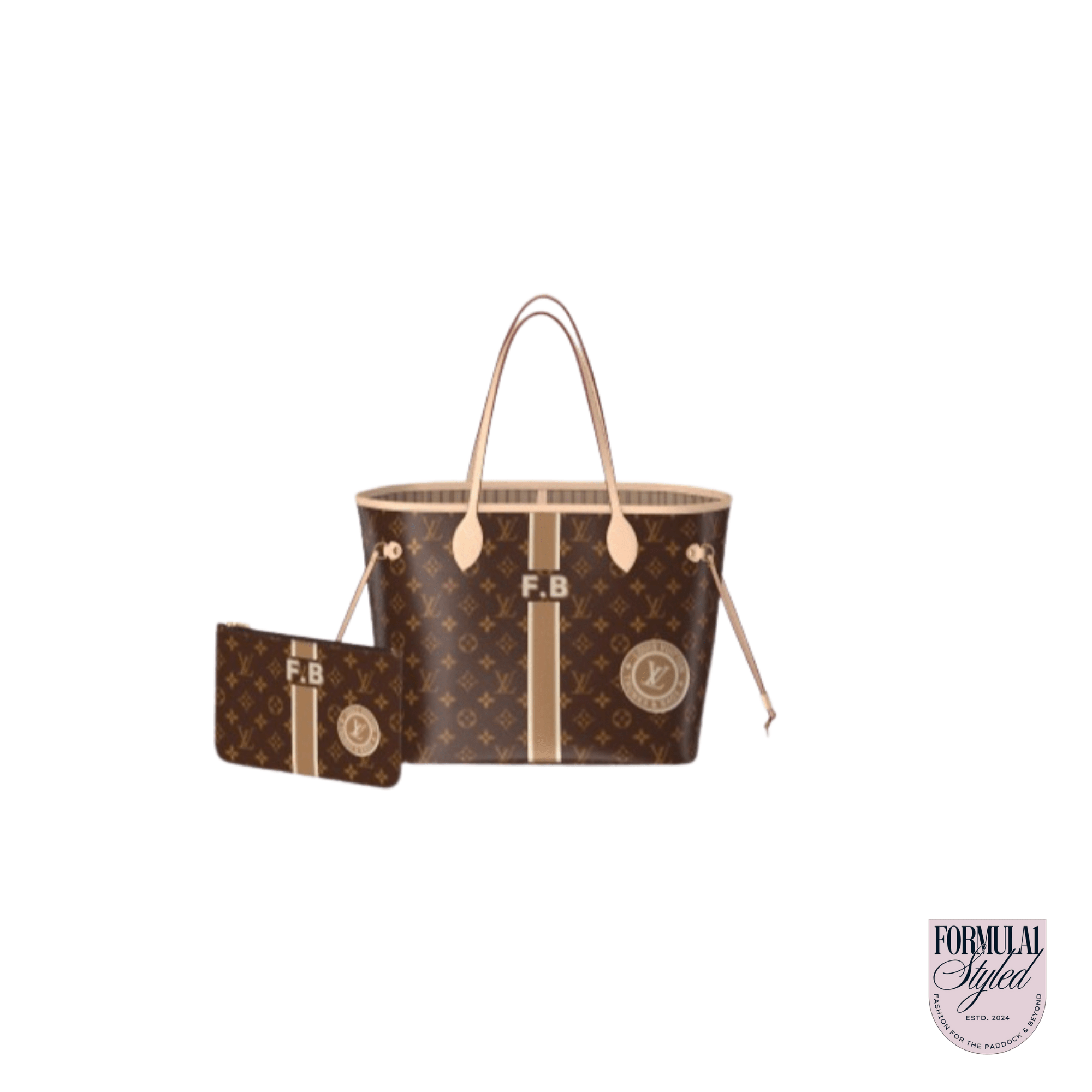 Louis Vuitton Custom Neverfull MM Tote