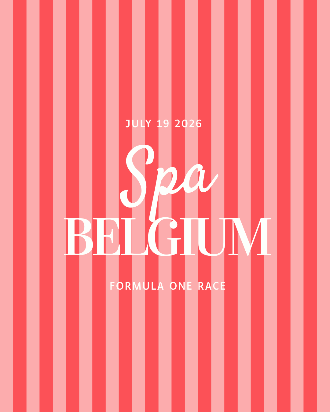 F1 WAG Style File: Belgian Grand Prix 2026 
