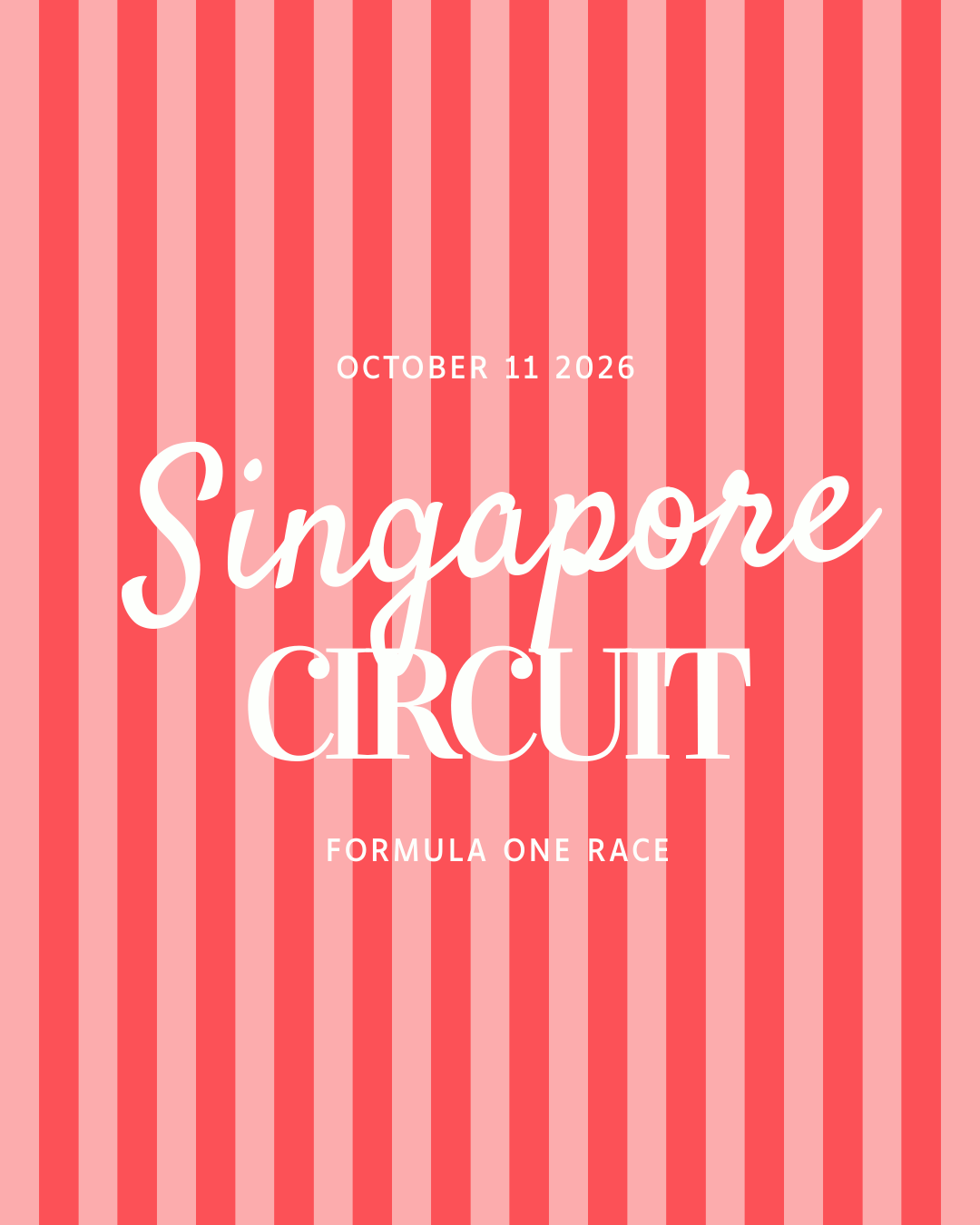 F1 Style File : Singapore Grand Prix 2026