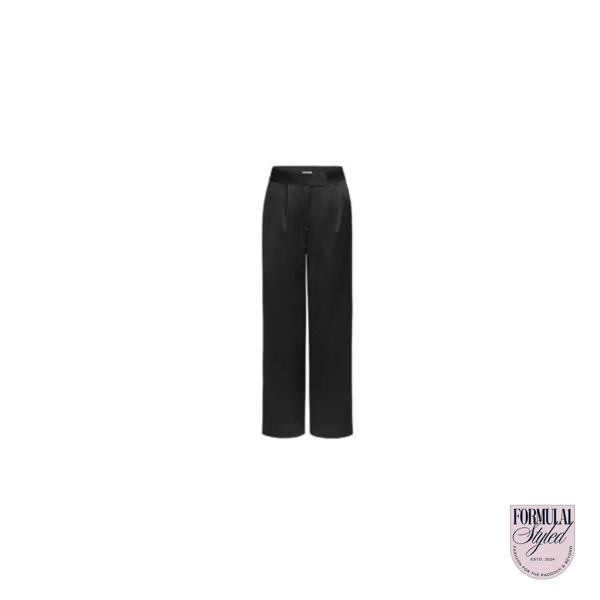 Yael Silk High-Waisted Pants