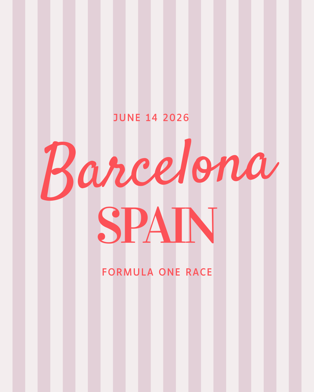 F1 WAG Style File : Barcelona Grand Prix 2026