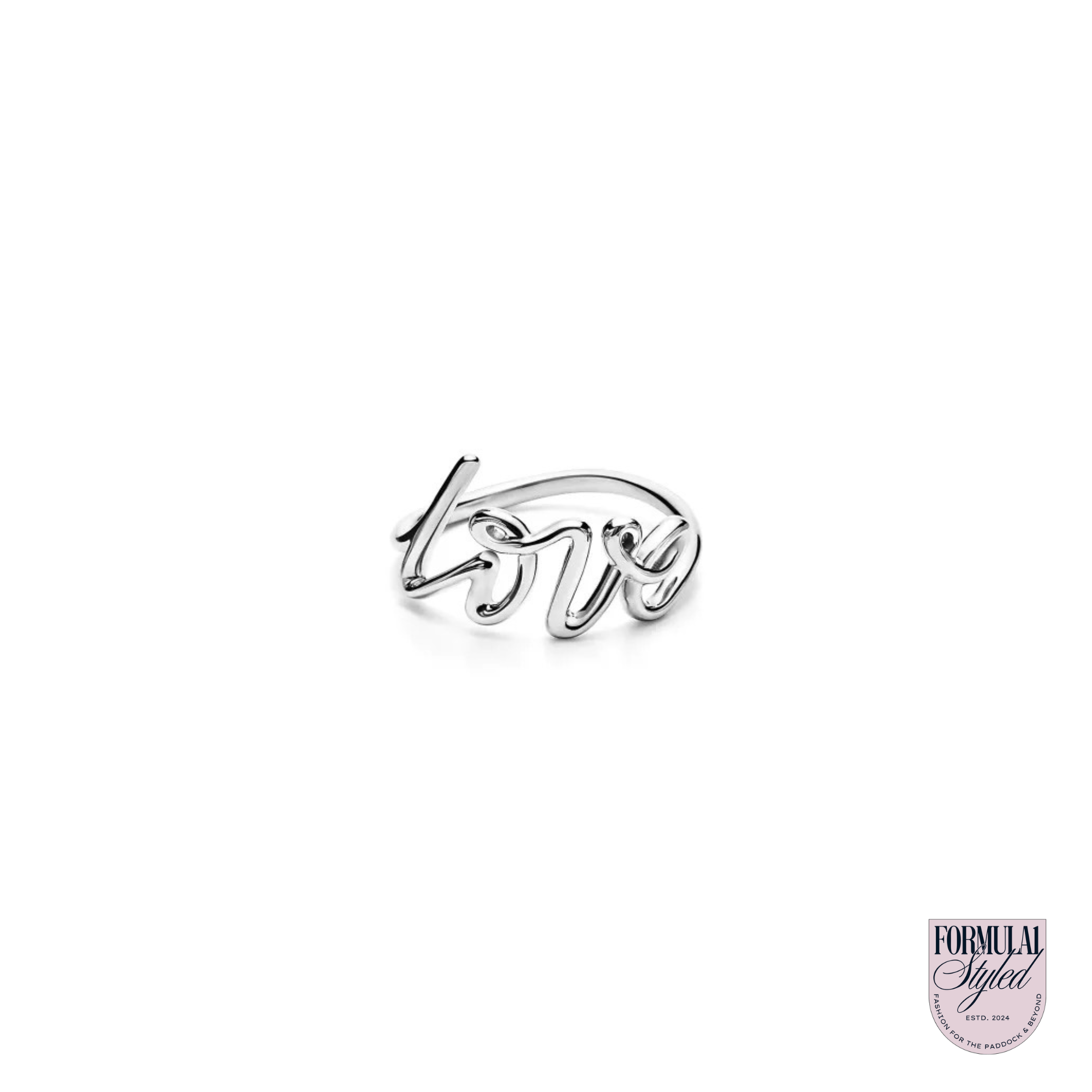 Tiffany Graffiti Love Ring