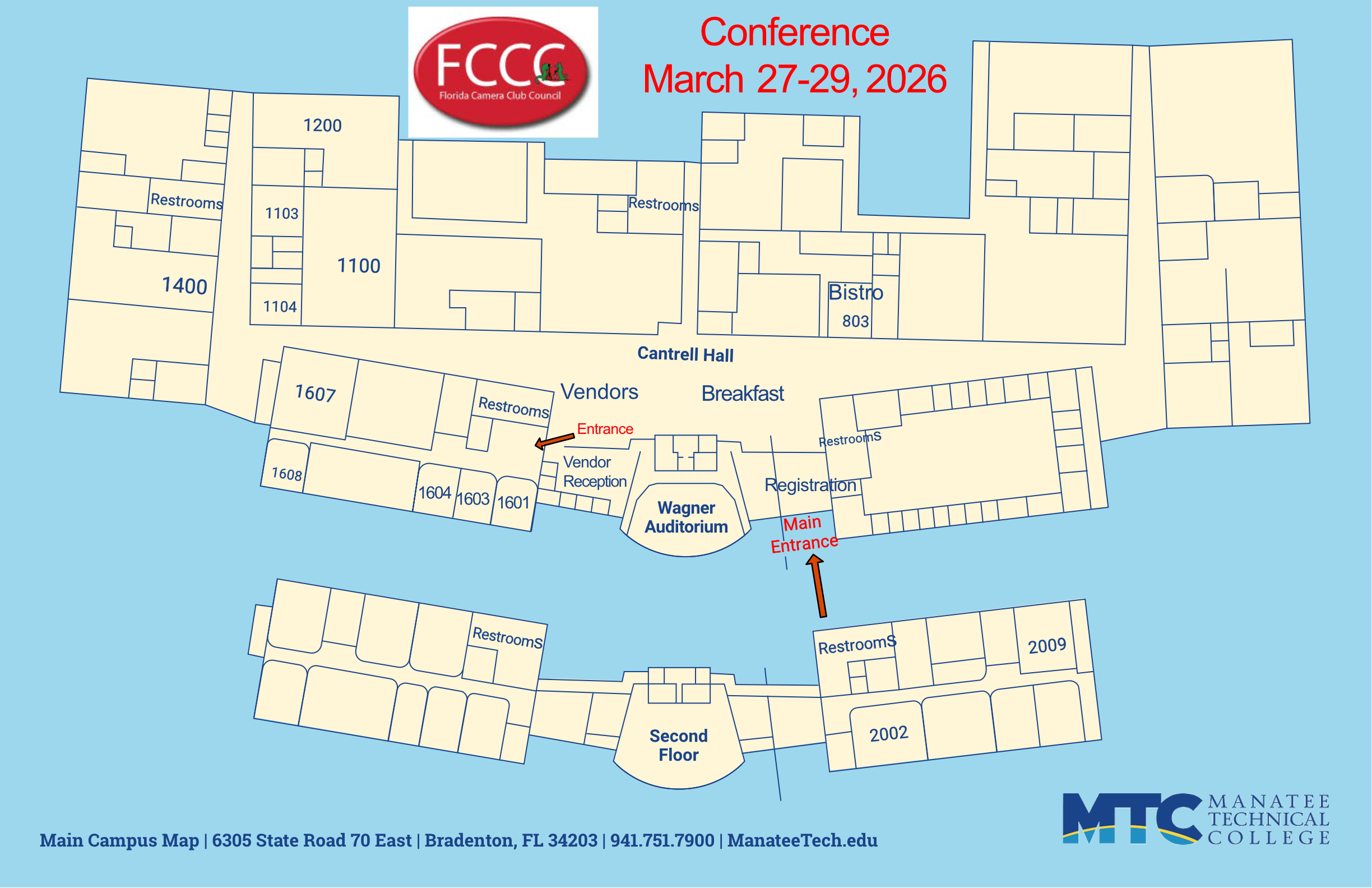 Dashboard FCCC26 Photography Conference FCCC 2026 Map 