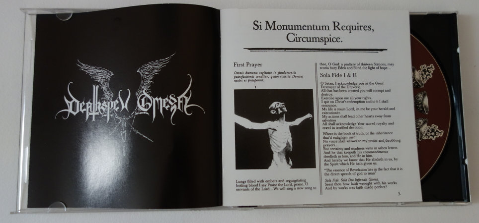 Deathspell Omega Si Monvmentvm Reqvires Circvmspice Cd Photo Metal Kingdom 