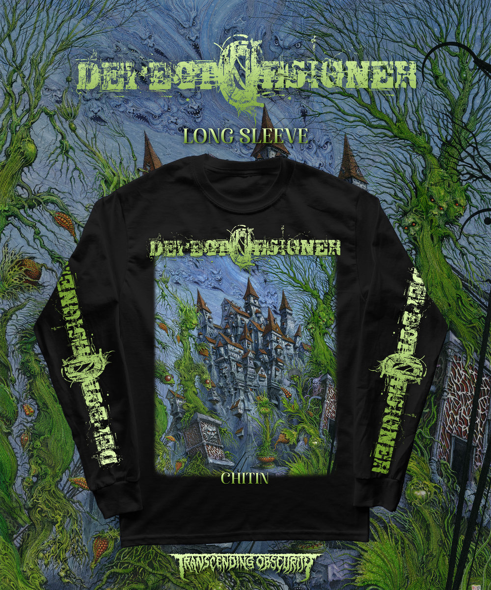 Defect Designer - Chitin Long Sleeve T-shirt - TRANSCENDING OBSCURITY