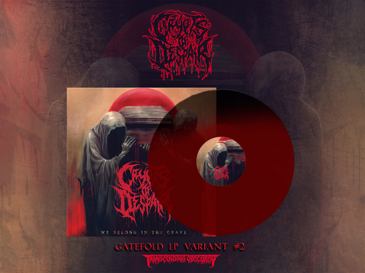 CRYPTS OF DESPAIR - We Belong In The Grave Gatefold LP with
