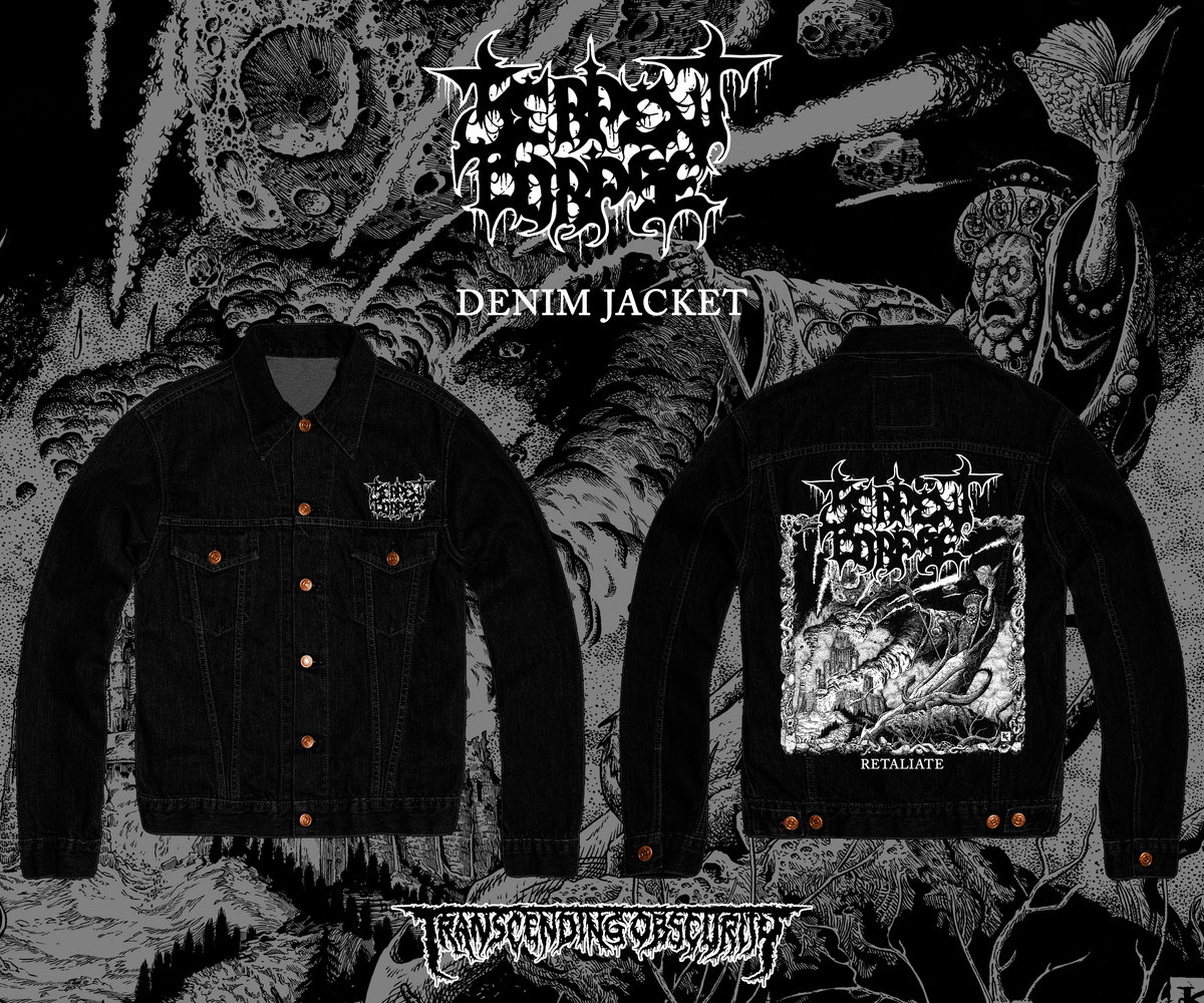 SERPENT CORPSE - Retaliate Denim Jacket - TRANSCENDING OBSCURITY (EU)