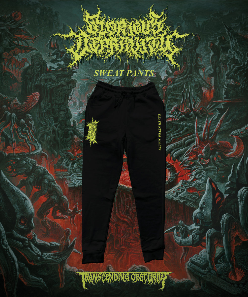 Glorious Depravity - Death Never Sleeps Sweat Pants - TRANSCENDING