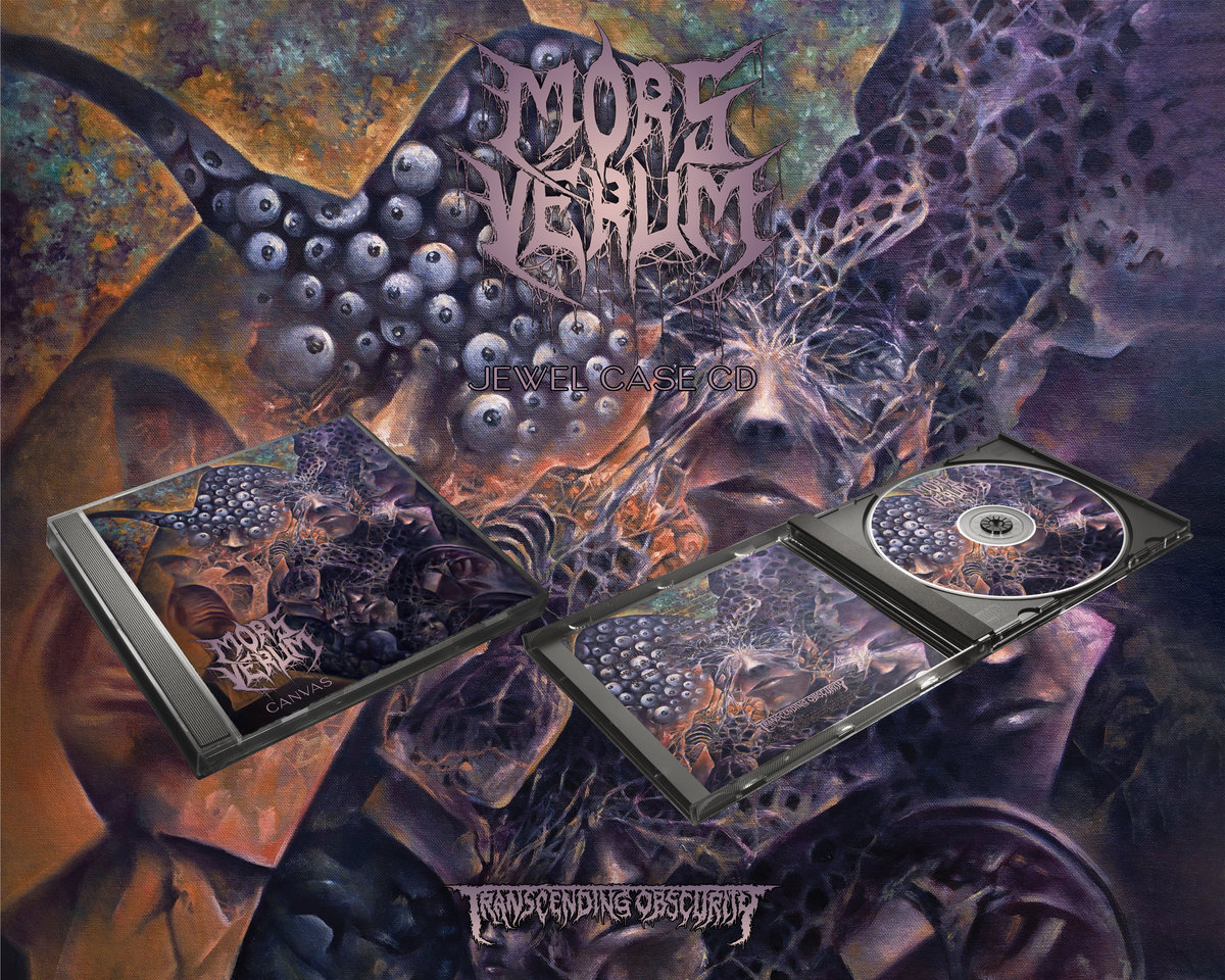 MORS VERUM - Canvas Album Jewel Case CD - TRANSCENDING OBSCURITY (EU)