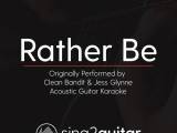 Rather Be Clean Bandit Artwork