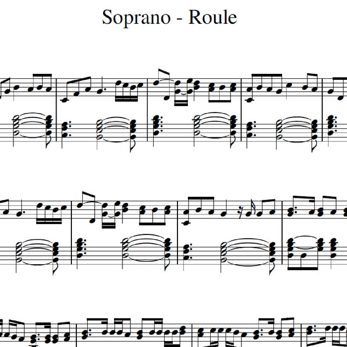 Soprano Roule Parole Soprano Maytags