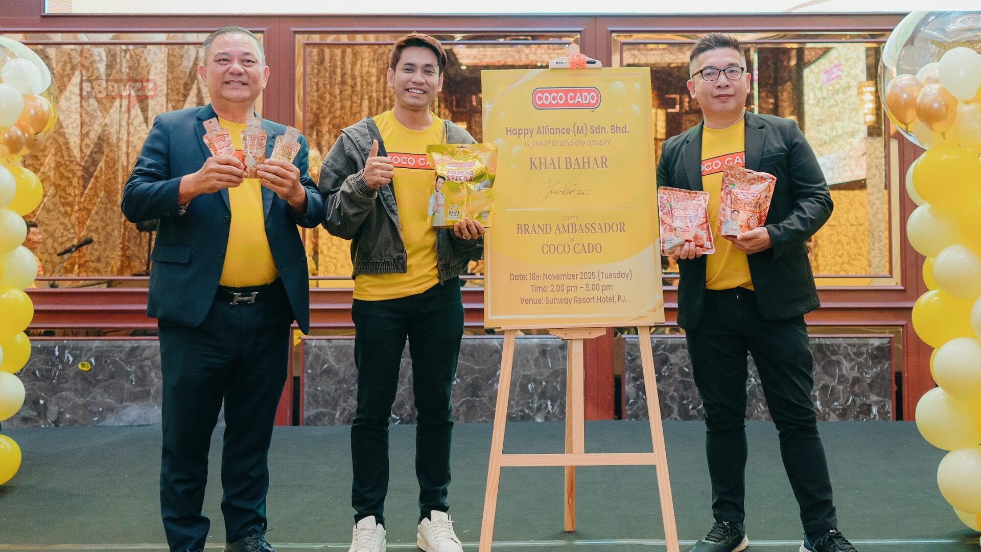 Coco Cado bersama Khai Bahar