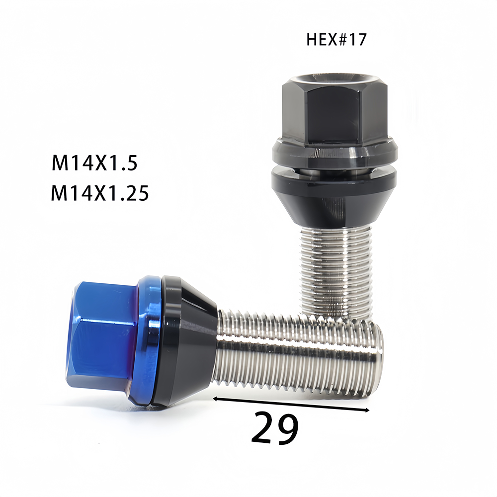 Regular Titanium Lug Bolt Design