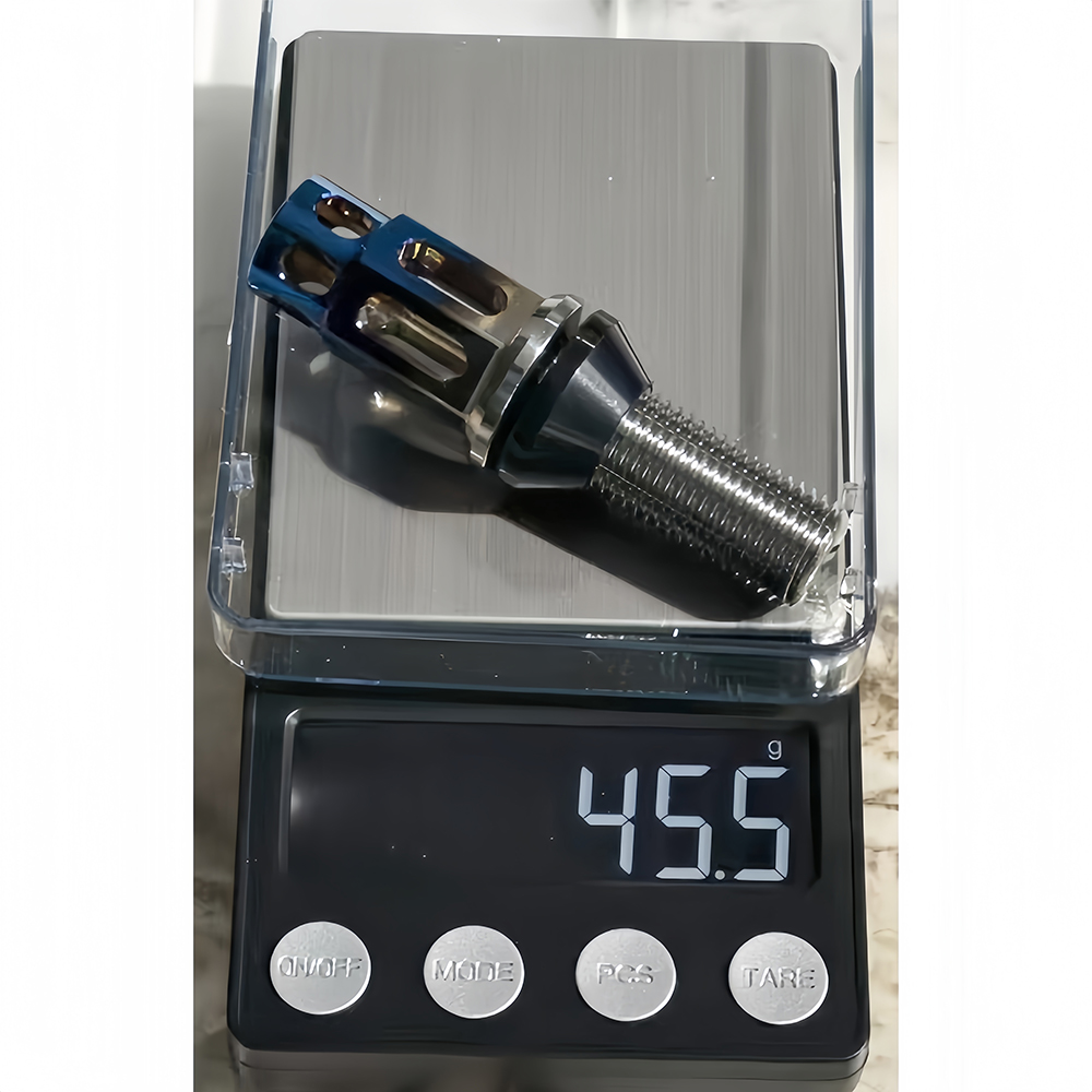 Oval Titanium Lug Bolt Design